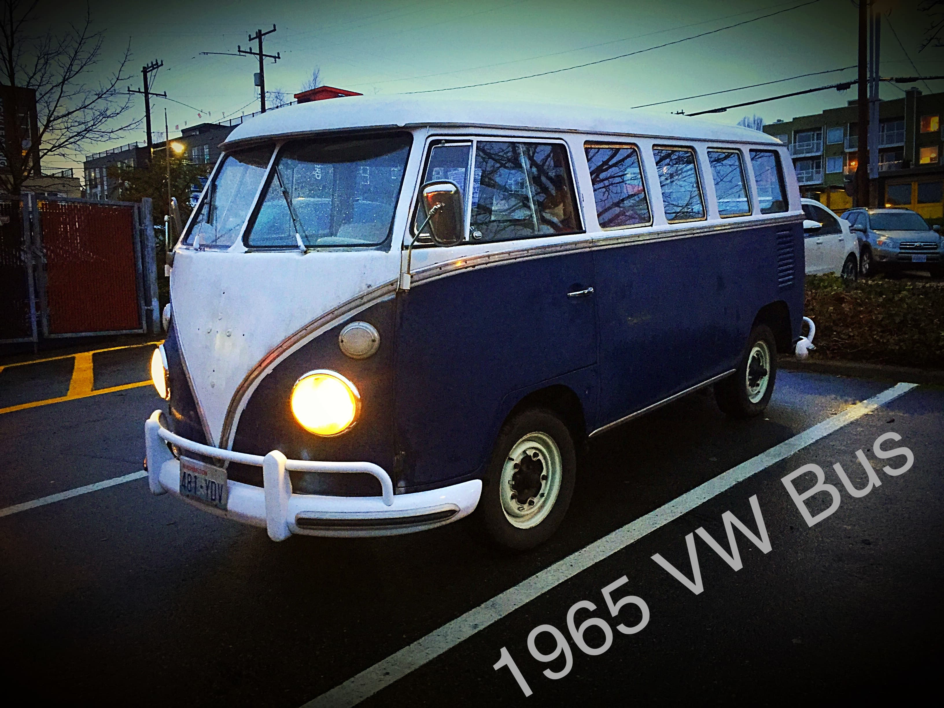 My 1965 VW Bus at Fisheries in Seattle