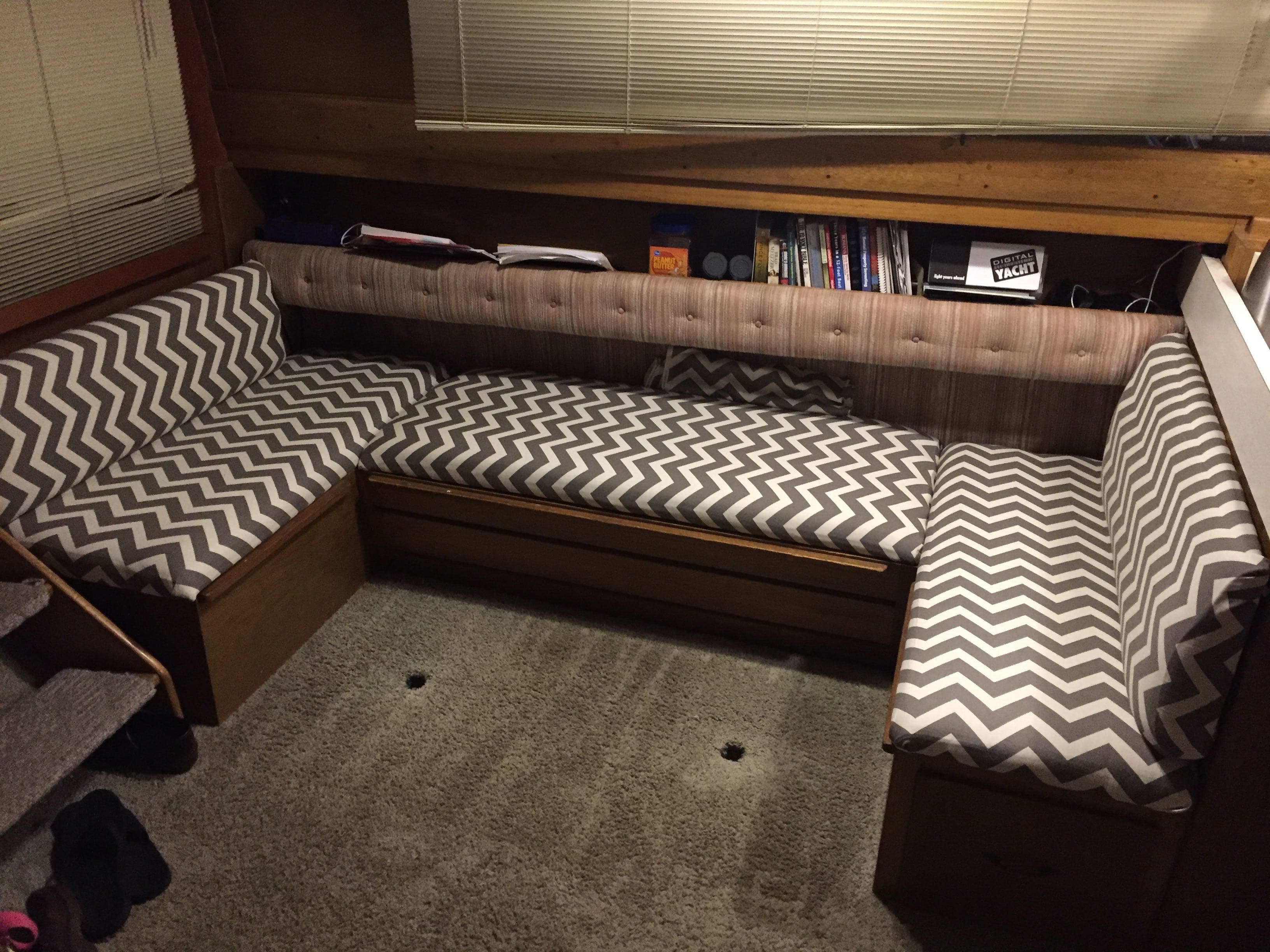 Re-covering the seats